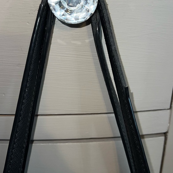 Black Leather Tote Bag MK - Picture 13 of 15